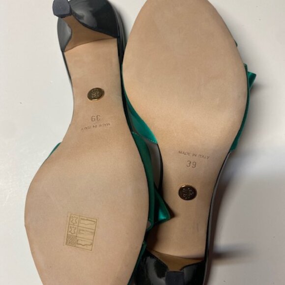 Emilio Pucci Green Slides - Never Worn! Perfect Condition! - Picture 4 of 8